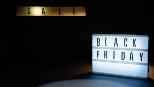 istock Black Friday Signboard And Copy Space 1766571813