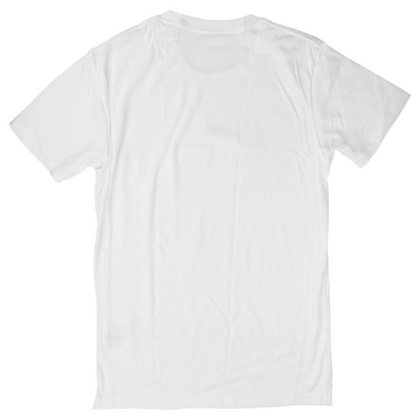istock Back white kids t-shirt 1766603304