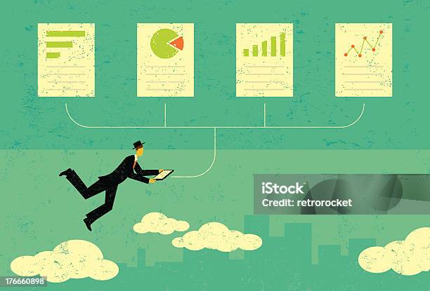 Ilustración de Auditoría De Documentos Financieros y más Vectores Libres de Derechos de Examinar - Examinar, Actuación - Representación, Adulto