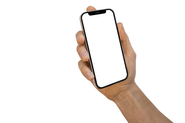 istock phone in a hand on a white background 1766612170