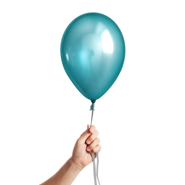 istock a Inflatable balloon in a hand on the white background 1766621617