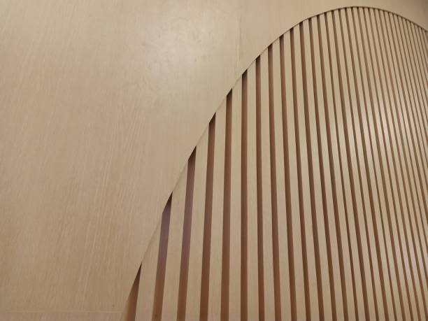 istock Minimalist interior design made of wood 1766632053