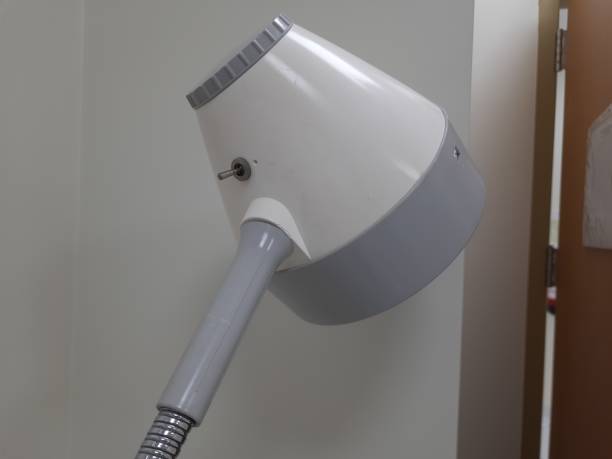 istock Medical electric floor lamp 1766638068