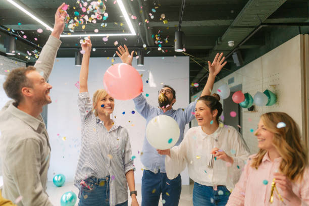 istock Party in the office 1766641463