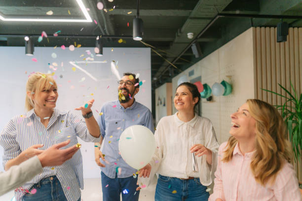 istock Party in the office 1766642065