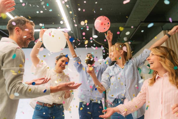 istock Party in the office 1766642667