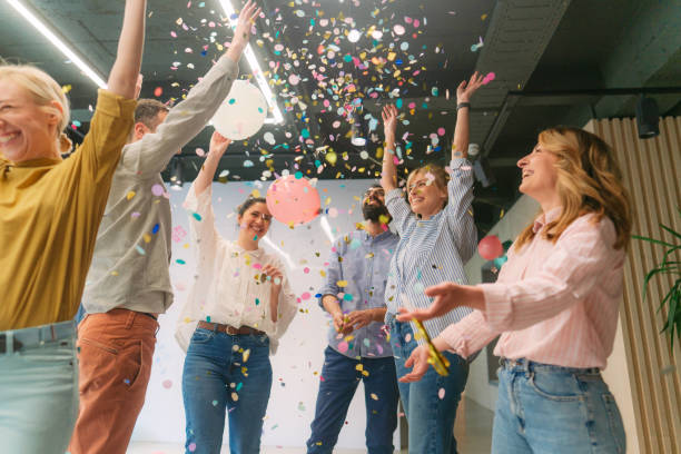 istock Party in the office 1766643226