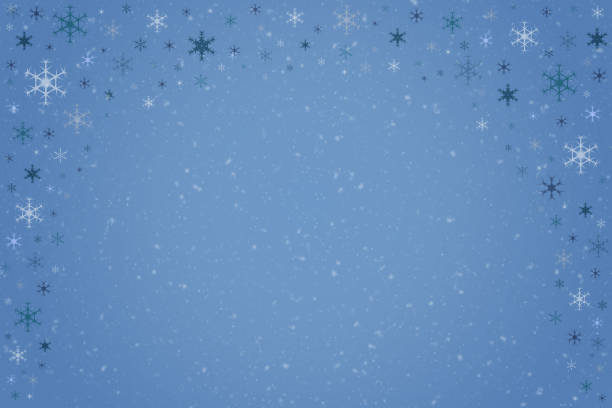istock Abstract blue Christmas winter background 1766648731