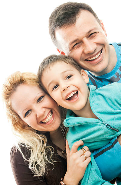 istock Happy family portrait 176664994