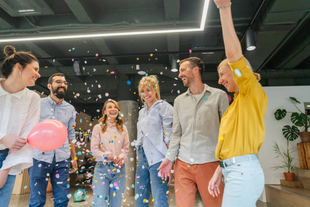 istock Party in the office 1766665744