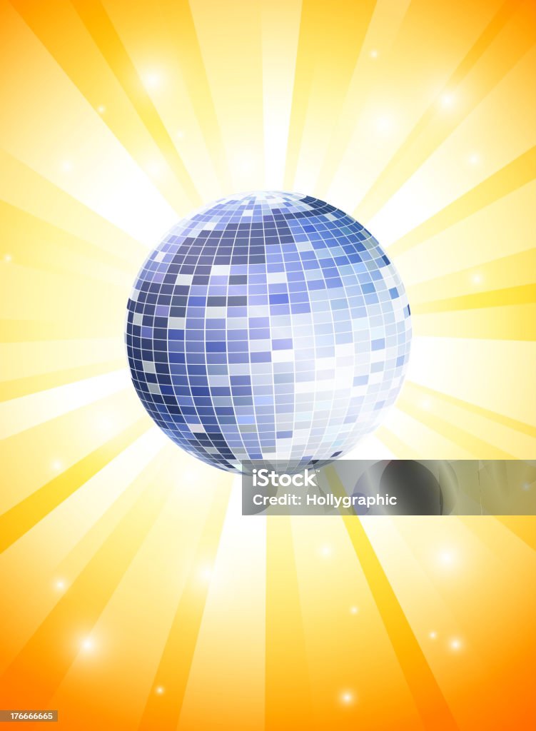 Lato Disco tematyczne - Grafika wektorowa royalty-free (Dyskoteka)