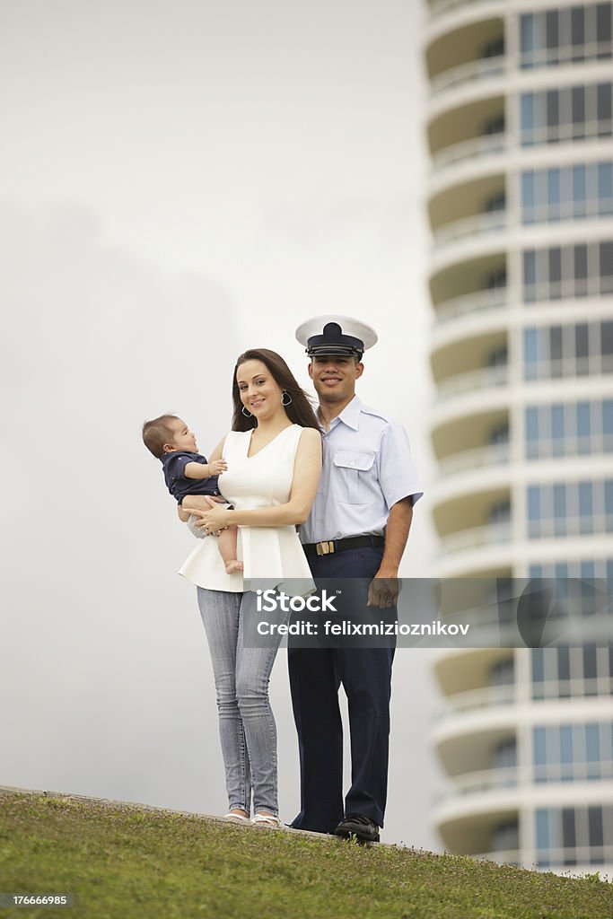 Família no Parque Militar - Royalty-free Esposa Foto de stock