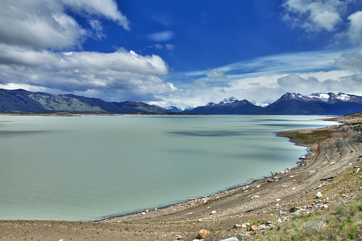 Lago argentino lake close El Calafate, Patagonia, Argentina