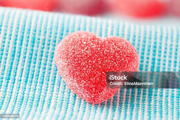 Corazón De Caramelo Foto de stock y más banco de imágenes de Alimento - Alimento, Amor - Sentimiento, Azul