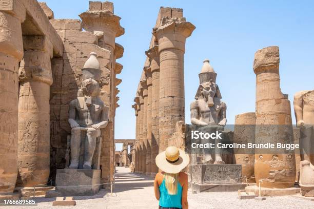 Kuil Luxor Mesir Foto Stok - Unduh Gambar Sekarang - Afrika, Afrika Utara, Agama - Subjek