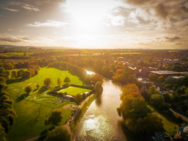 istock Autumn sun over River Avon 1766692356