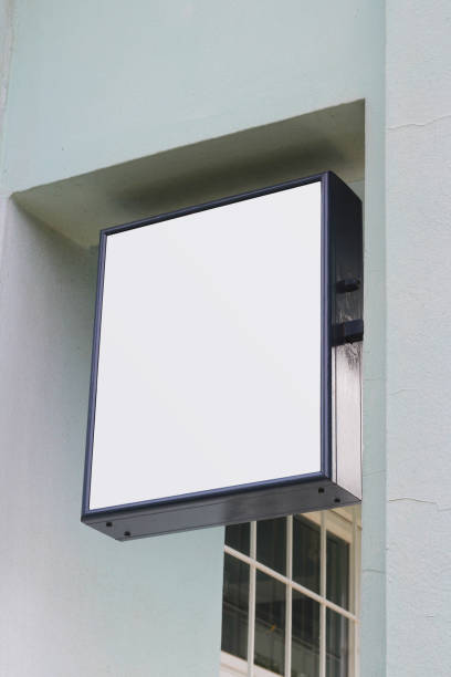 istock Blank LED Digital Sign Mock-Up - Illuminate your brand with a modern edge. 1766707896