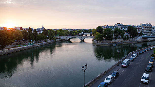 istock River Seine in the morning 176672631
