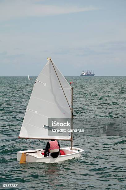 Optimist Sail Stock Photo - Download Image Now - Regatta, Sailing