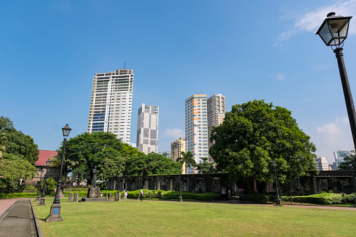 Fort Santiago, one of Manila's popular tourist destinations