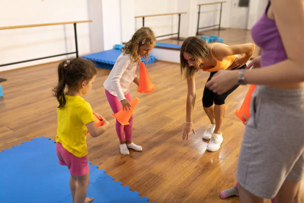 istock Girls preparing cones for dance class 1766739612