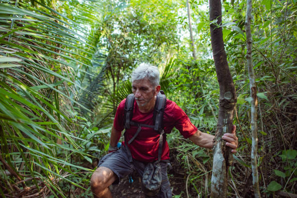 istock A senior man hiking through the wilderness 1766740180