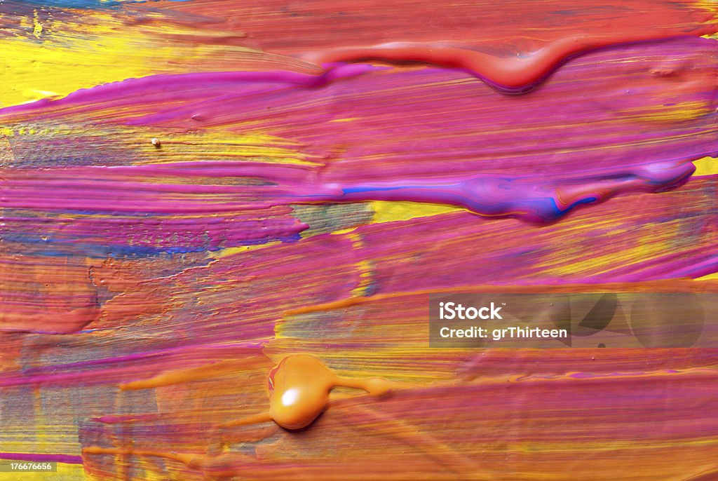 Abstract art backgrounds. Hand-painted background Abstract Stock Photo