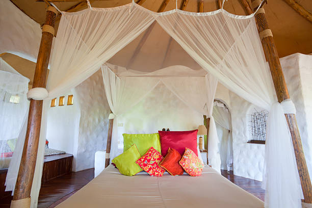istock the bed in Thai room 176679678