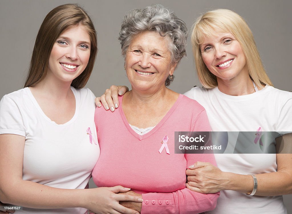 Femme avec ruban rose. - Photo de Sensibilisation au cancer du sein libre de droits