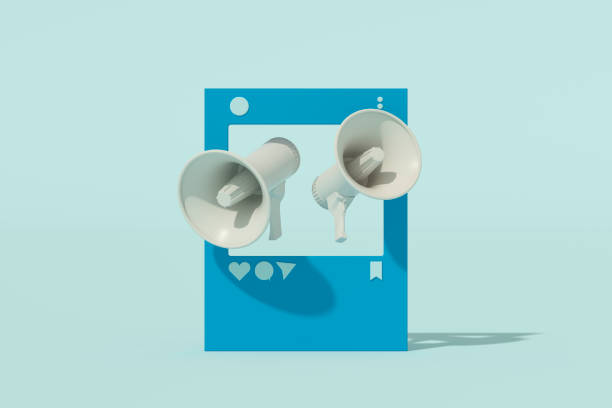 istock Social Media Concept with Megaphone 1766816295