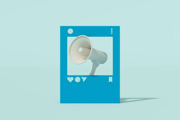 istock Social Media Concept with Megaphone 1766816327