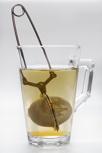 A Glass Cup of Jasmine Tea