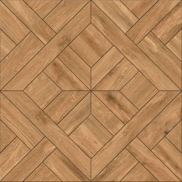 istock Wood seamless texture. Geometric decor. Wooden parquet. 1766818669