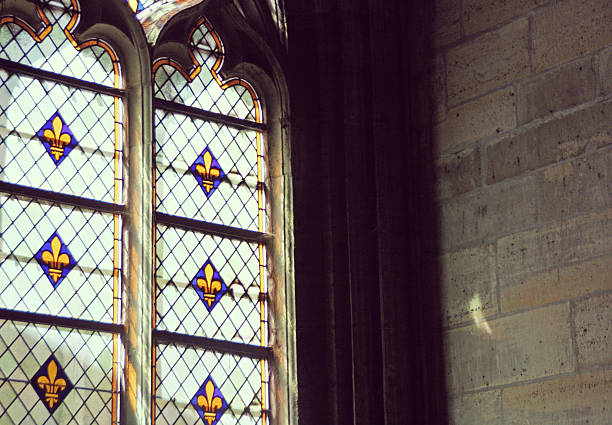 istock Stained glass windows, France 176681889