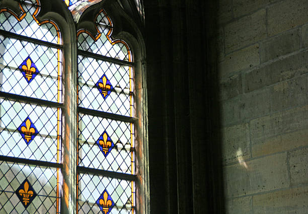 istock Stained glass windows, France 176682860
