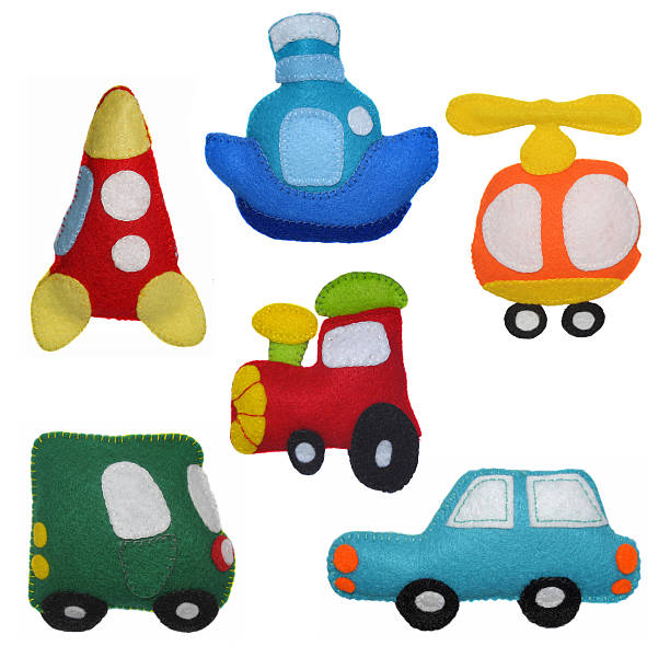 istock Felt toys vehicles 176683008