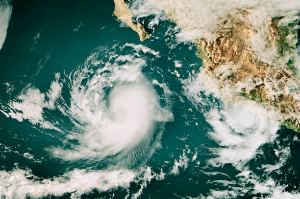 istock Hurricane Lidia 2023 Cloud Map Mexico 3D Render Color 1766831901