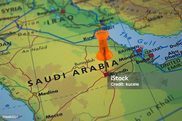 Podróż Przeznaczenia Rijad - zdjęcia stockowe i więcej obrazów Mapa - Mapa, Rijad, Arabia Saudyjska