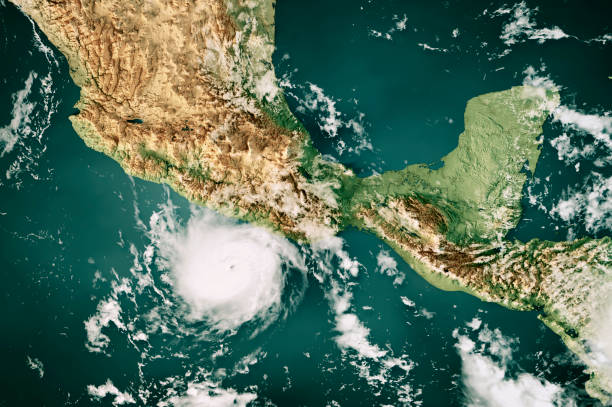 istock Hurricane Otis 2023 Cloud Map Mexico 3D Render Color 1766834213