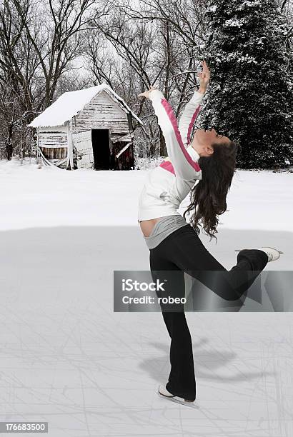 그림 스케이터 겨울에 대한 스톡 사진 및 기타 이미지 - 겨울, 겨울 스포츠, 경쟁