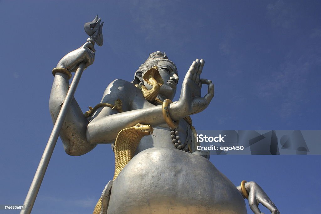 Shiva Statue - Zbiór zdjęć royalty-free (Architektura)