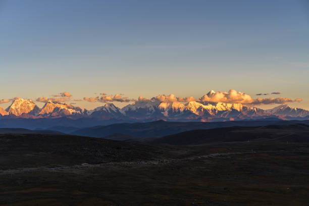 Chengdu Snow Mountain Natural Scenery
