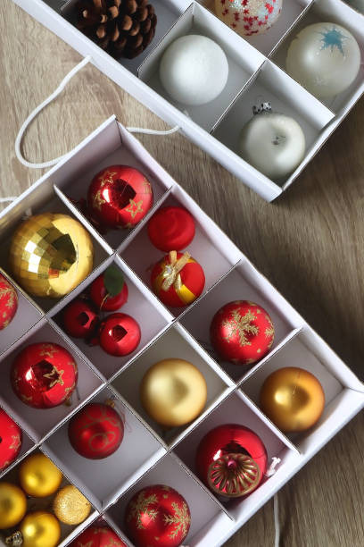 istock Christmas Ornaments in the Boxes 1766862089