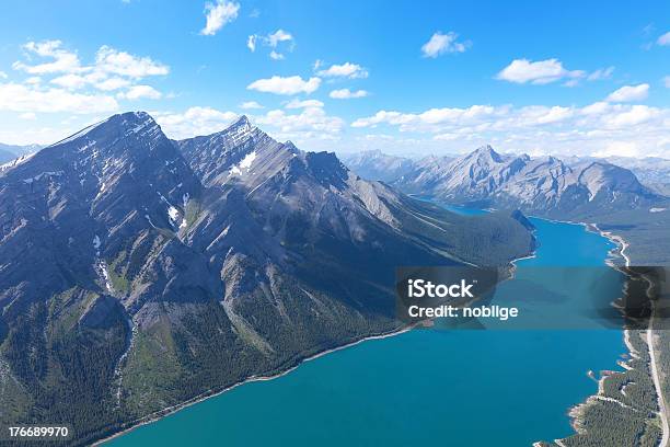 View From Helicopter Stock Photo - Download Image Now - Adventure, Aerial View, Alberta