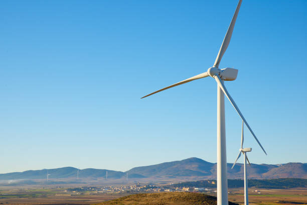 istock Wind turbine generators for sustainable electricity production 1766901716