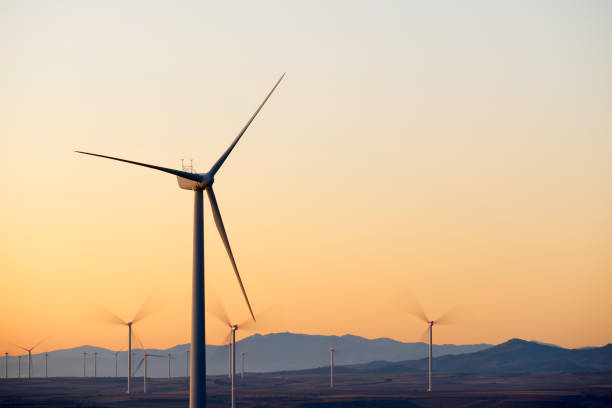 istock Wind turbines generators for renewable electricity production 1766901736