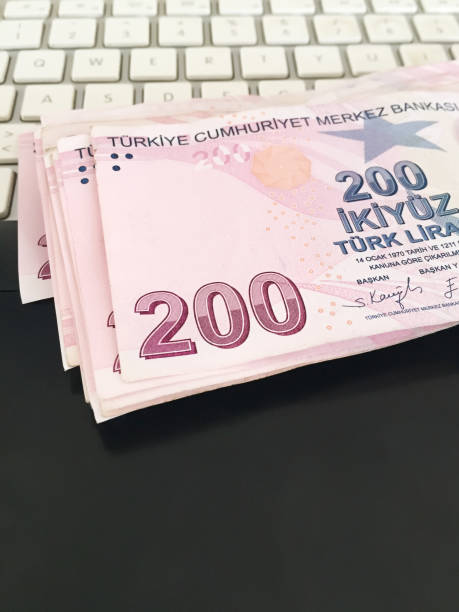 istock Turkish Lira banknotes on office desk 1766920043