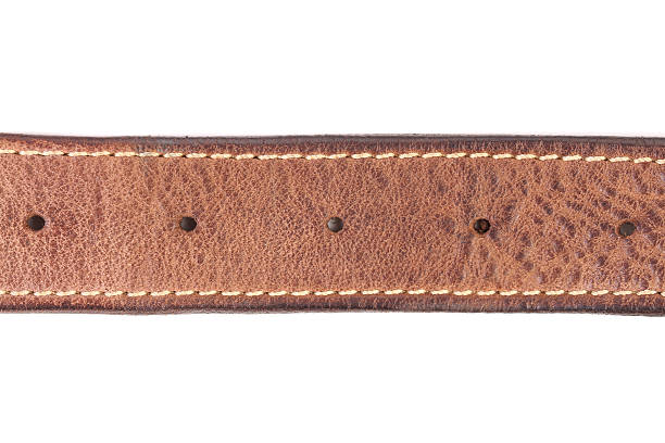 istock Fradment of brown belt. 176692922