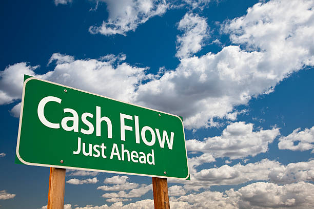 istock Cash Flow Green Road Sign 176693430