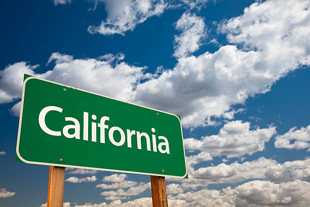 istock California Green Road Sign 176693523